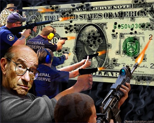 Alan Greenspan: &iquest;Hombre responsable de la ca&iacute;da del D&oacute;lar Estadounidense?